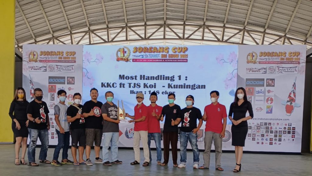KKC Feat TJS Borong Piala di Soreang Cup Koi Show 2021