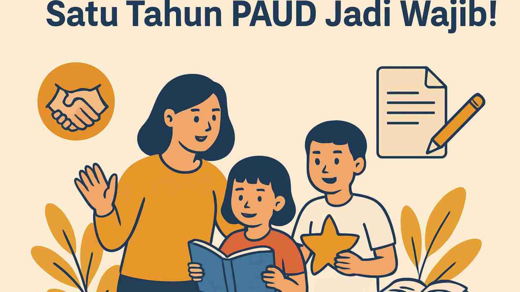 Satu Tahun PAUD Jadi Wajib, Begini Cara Kemendikdasmen Percepat Program